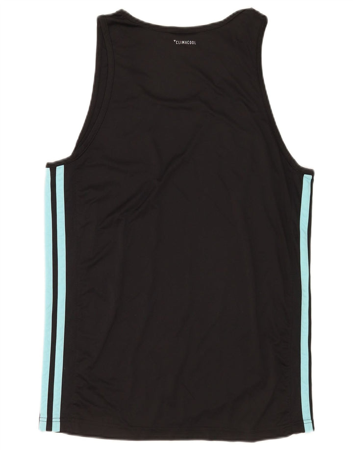 Adidas Débardeur Graphique Homme Noir Moyen Argyle/Diamant Polyester