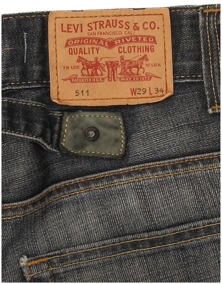 Levi's Jean Slim 511 Homme W29 L30 Bleu Marine