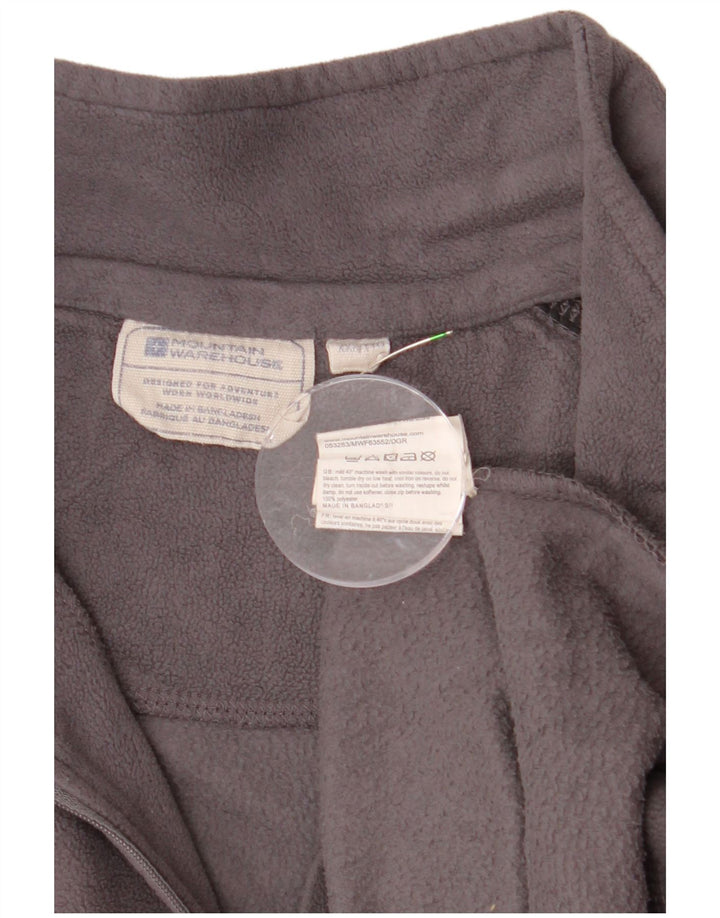 MOUNTAIN WAREHOUSE Pull Polaire à Col Zippé pour Homme 2XL Gris Colorblock