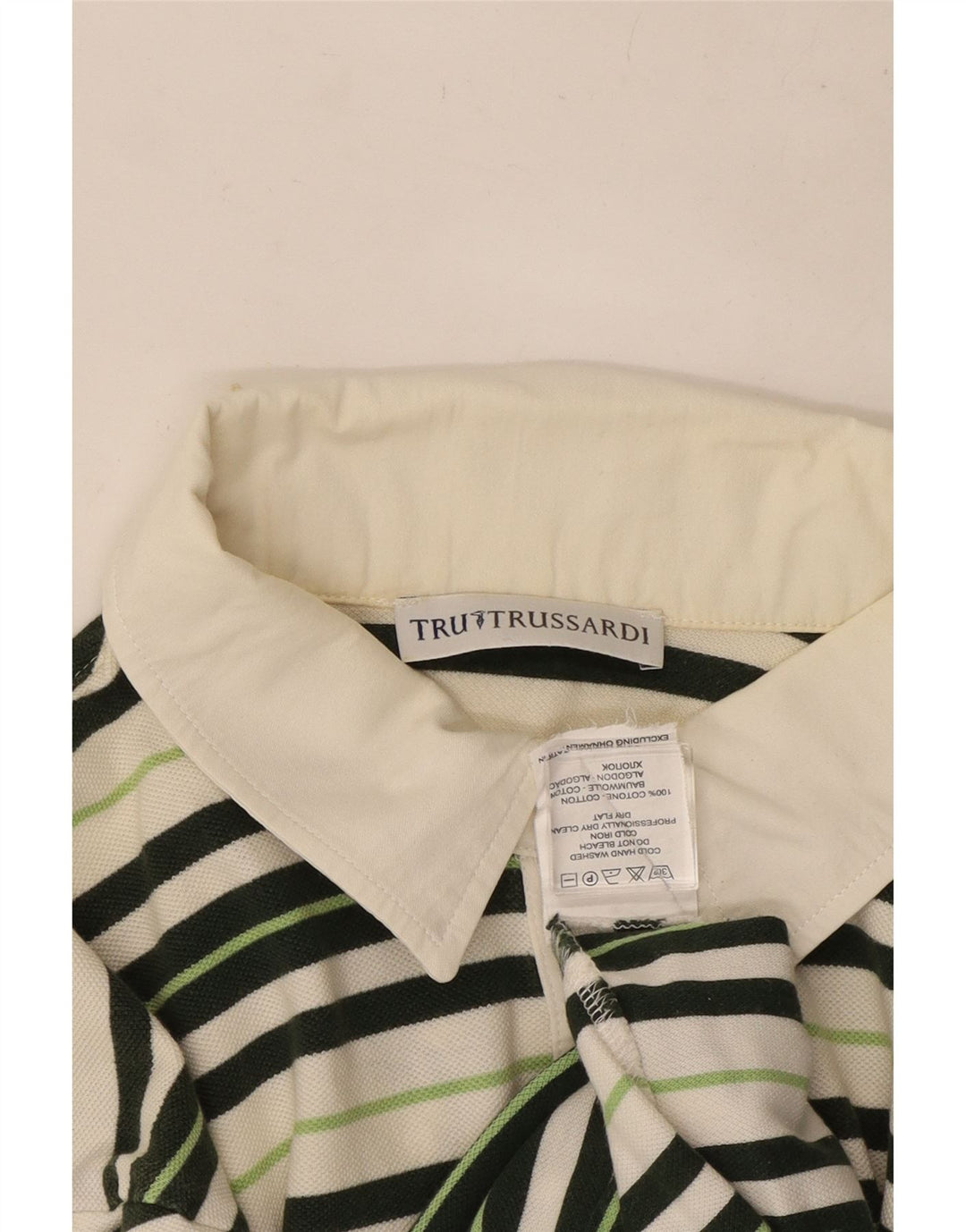 Polo Moyen Rayé Multicolore En Coton Homme Trussardi
