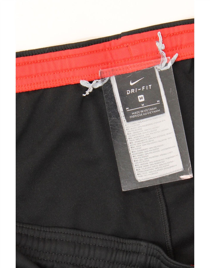 Nike Pantalon de survêtement Dri Fit pour homme en polyester color block noir moyen