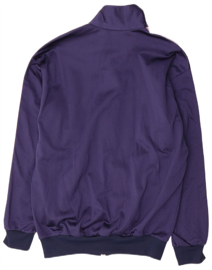 Asics Veste De Survêtement Graphique Femme Bleu Marine Moyen Polyamide Sports