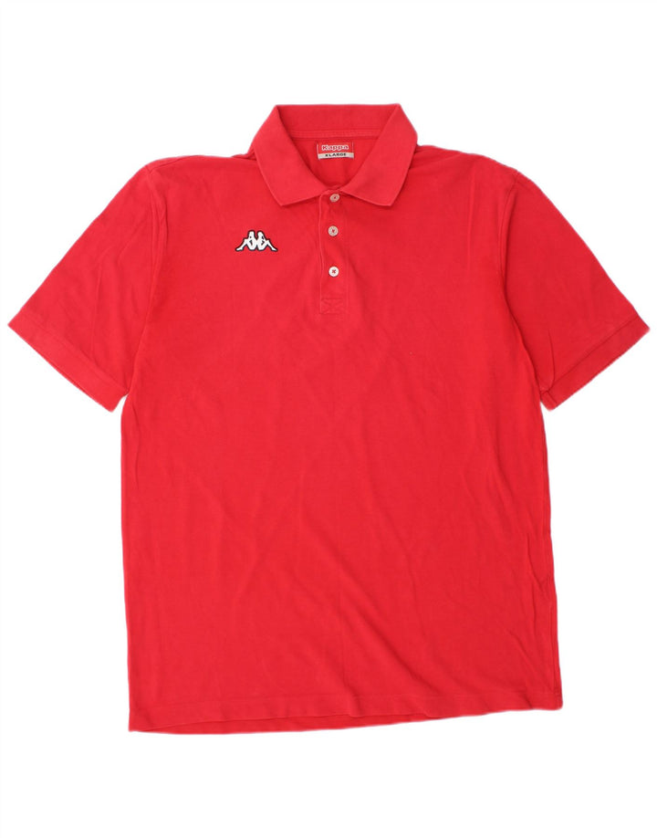 KAPPA Polo Homme XL Rouge