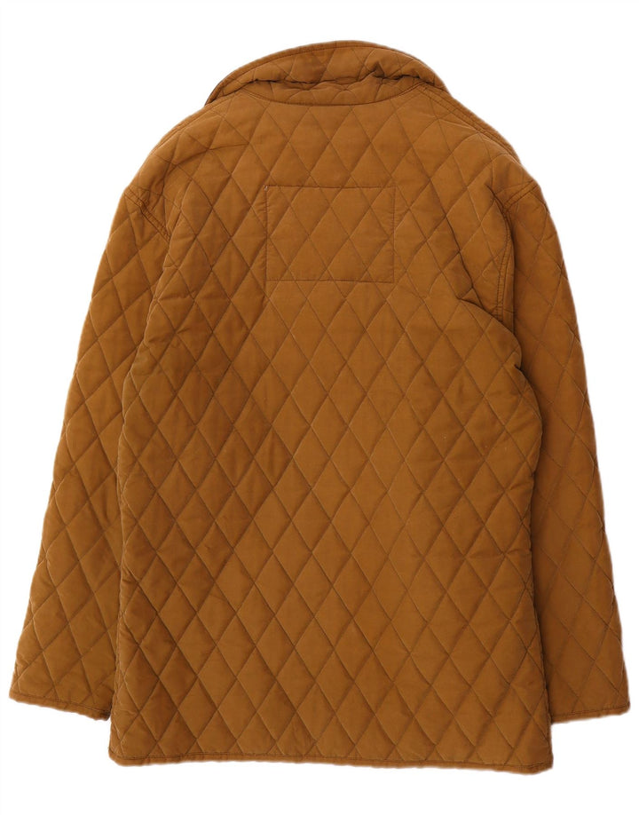Mash Veste matelassée pour homme IT 52/54 Large Beige Colourblock Coton