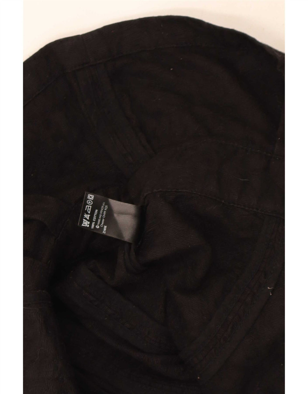 Marks & Spencer Veste boléro à manches 3/4 pour femme avec nœud sur le devant, taille 16, noir