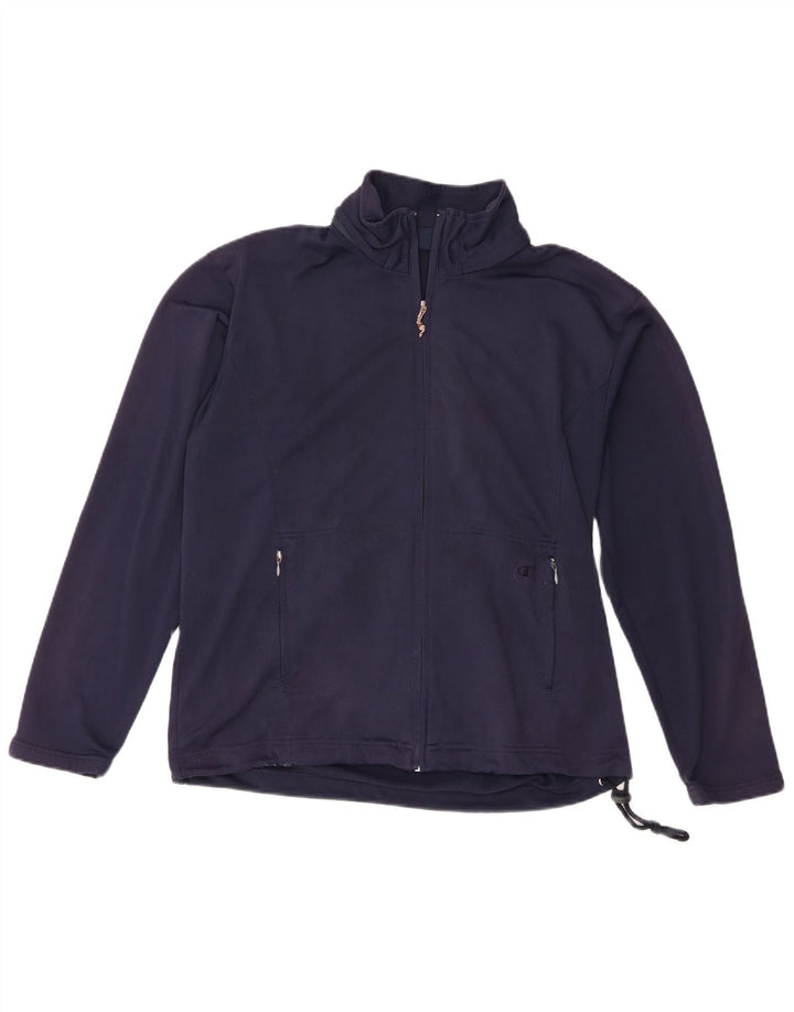 Champion Veste de survêtement pour homme Taille L Bleu marine Polyester