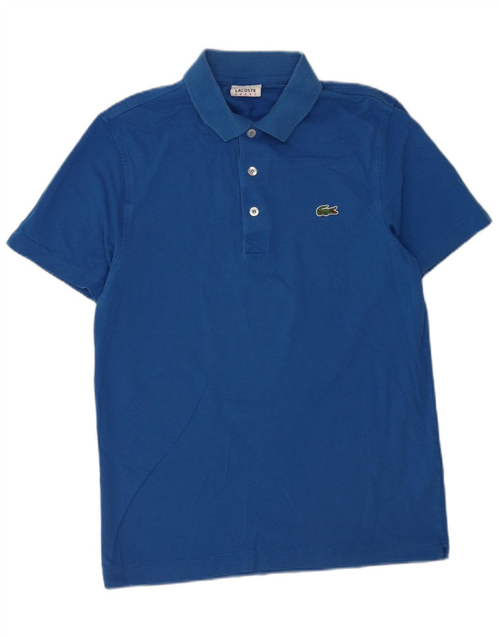 Lacoste Polo Homme Taille 3 Petit Bleu Coton