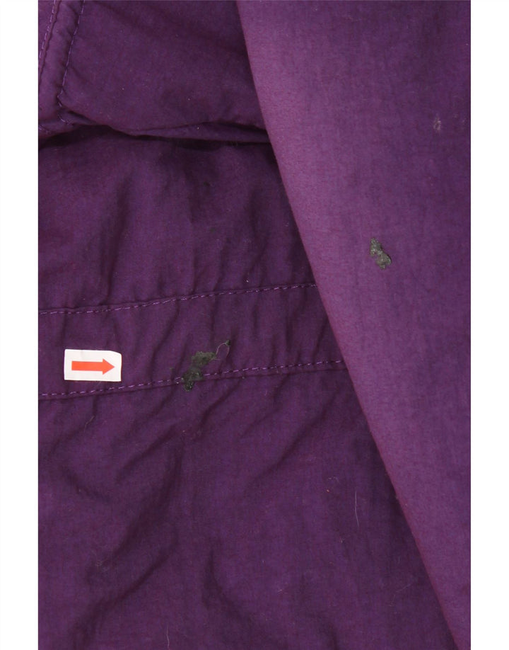EIDER Womens Graphic Hooded Ski Jacket UK 18 XL Purple Vintage Eider and Second-Hand Eider from Messina Hembry 