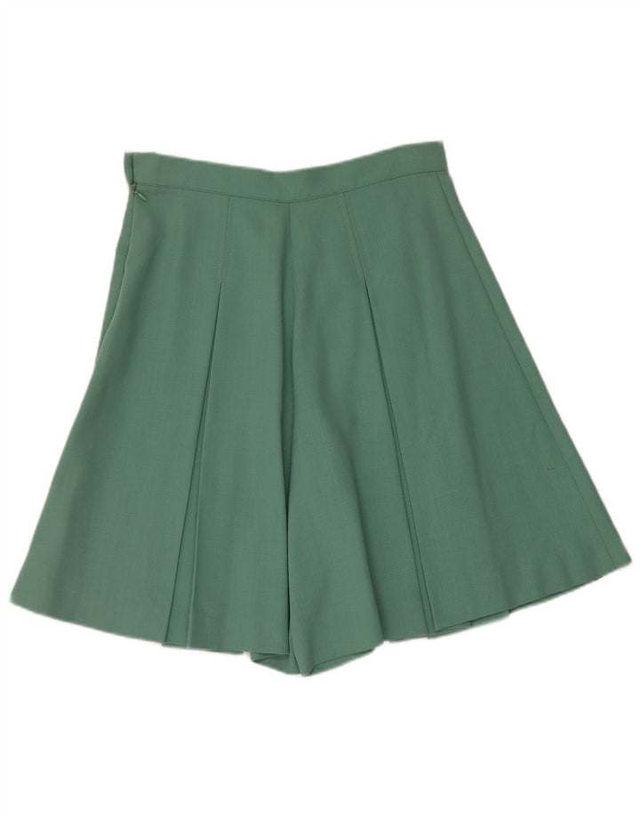 vintage Femmes 1 Bouton 2 Pièces Ensemble UK 12 Moyen W28 Acétate Vert