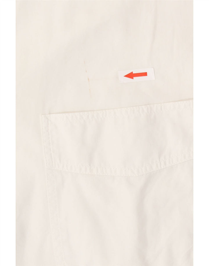 Levi's Chemise à Manches Courtes Homme Blanc Large