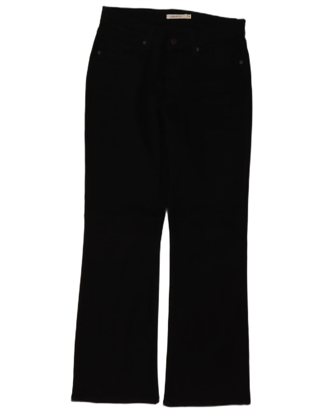 LEVI'S Jean bootcut classique pour femme US 8 Medium W30 L29 coton noir