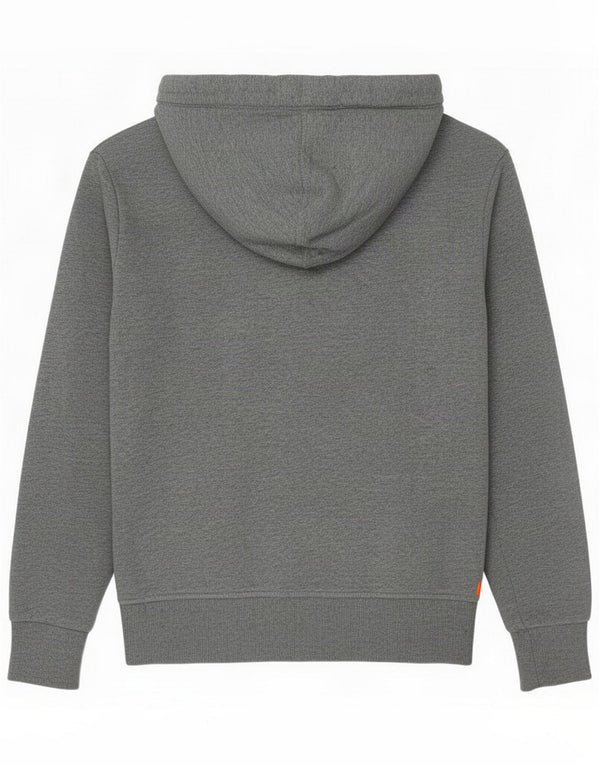 Superdry Pull à capuche zippé pour homme Petit Gris Coton