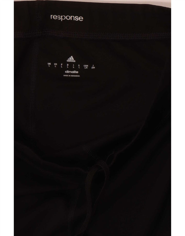 Adidas Response Capri Leggings pour femme UK 16 Grand Noir