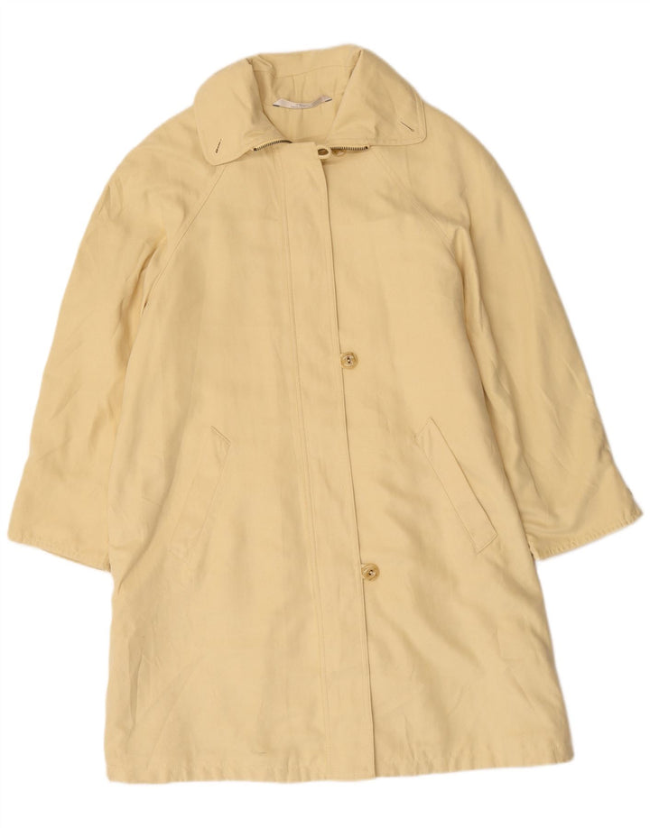 Marks & Spencer Manteau surdimensionné pour femme UK 10 Petit jaune Polyester