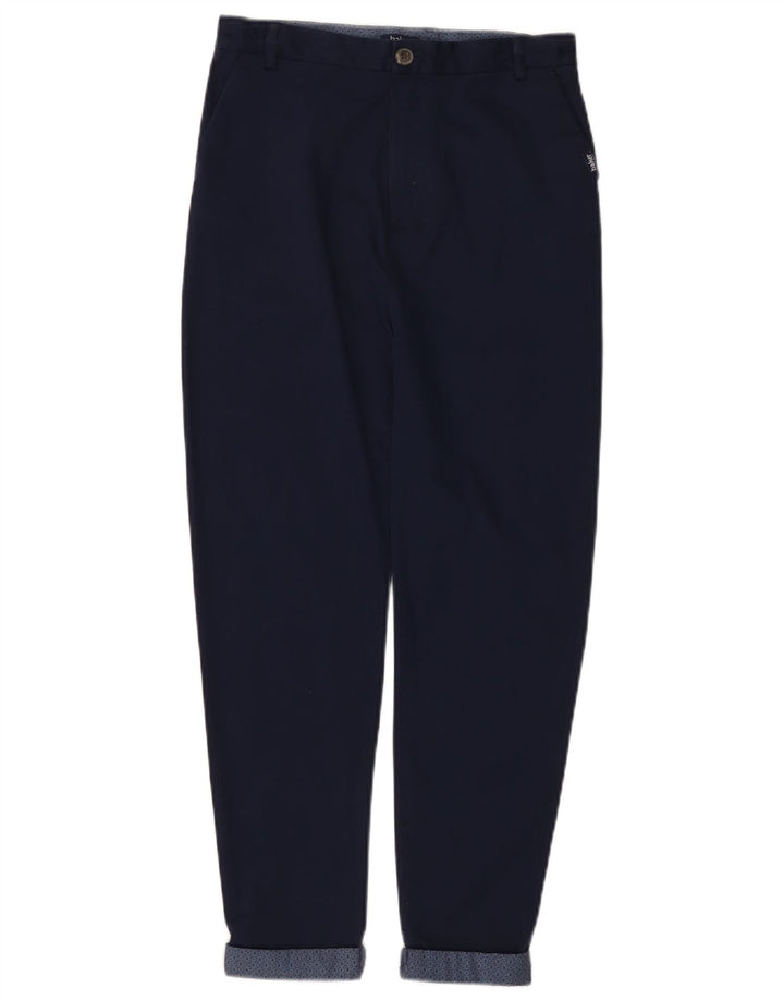 TED BAKER Pantalon Chino Fuselé Fille 11-12 Ans W26 L24 Bleu Marine