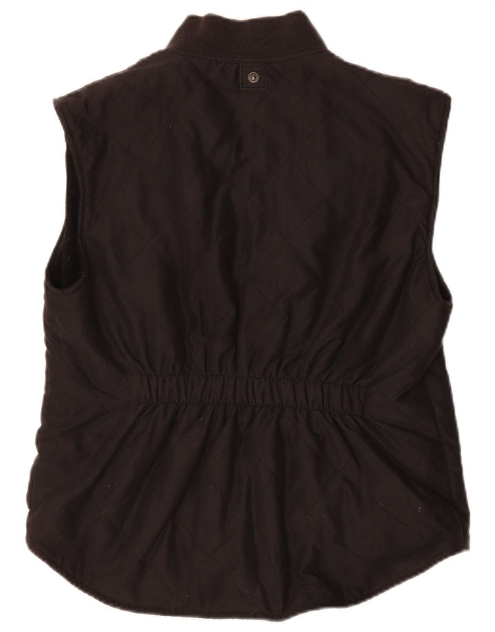 Musto Gilet matelassé pour femme UK 44 Medium Noir Polyester