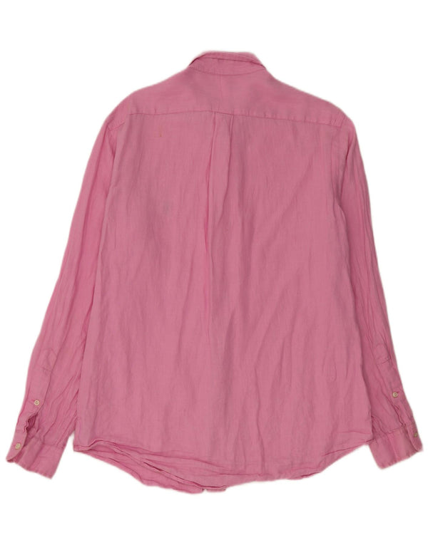 Polo Ralph Lauren Chemise Homme Lin Rose Moyen