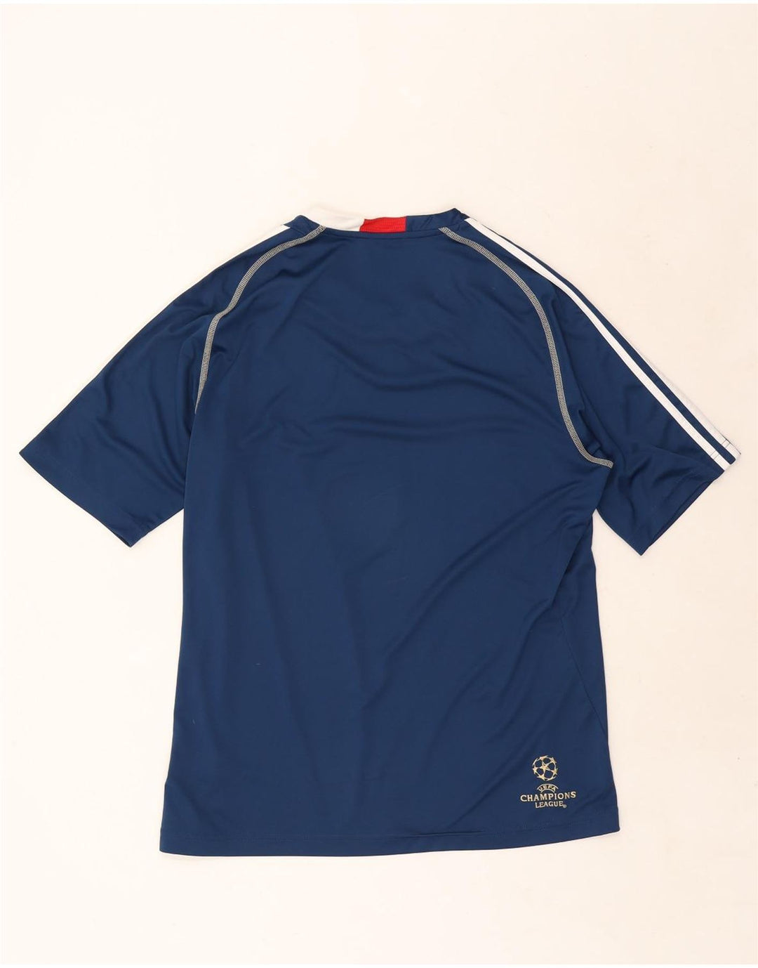 Adidas Hommes Climalite T-Shirt Haut Grand Bleu Marine Polyester