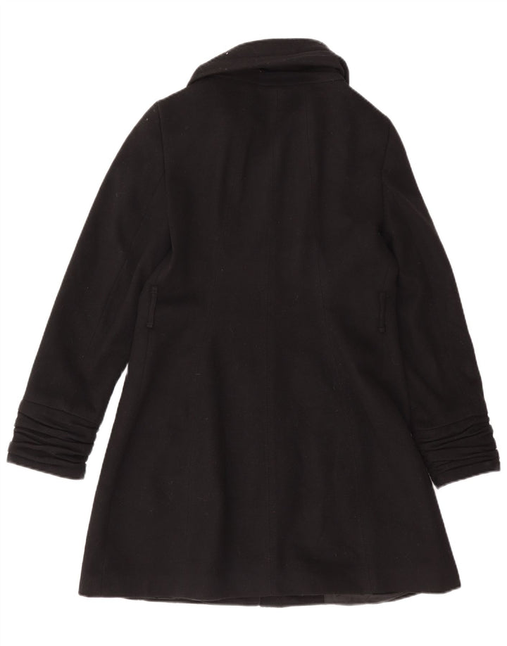 Zara Manteau Femme UK 12 Moyen Noir
