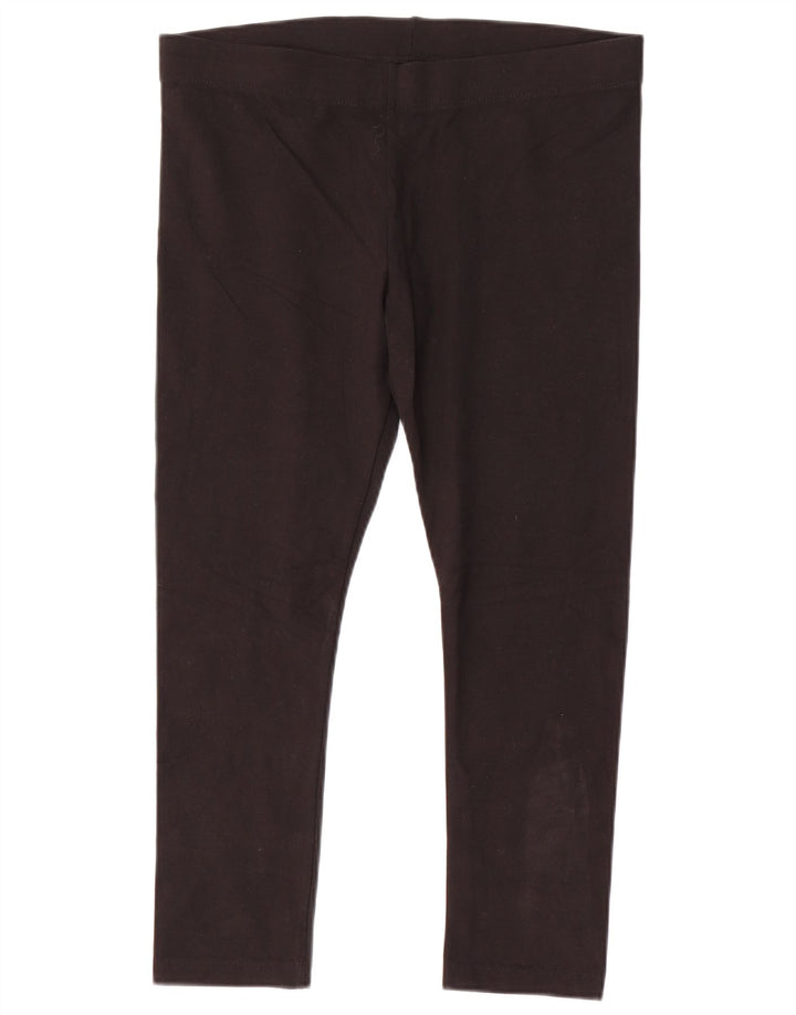 Dkny Leggings courts pour femme UK 14 Grand coton noir