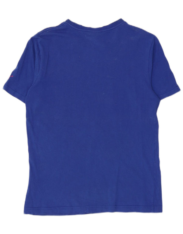 Puma T-Shirt Graphique Homme Petit Bleu Coton