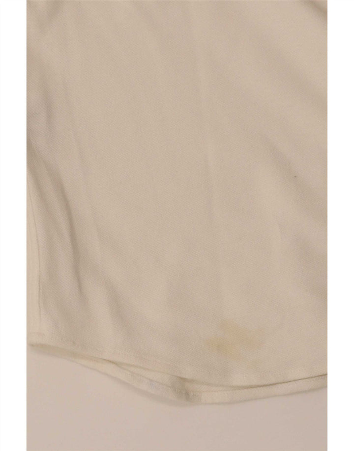 Fred Perry Polo Homme Blanc Moyen Coton