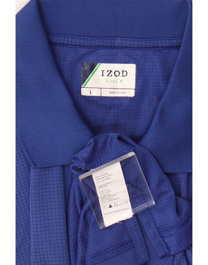 Izod Polo Homme Grand Bleu Polyester