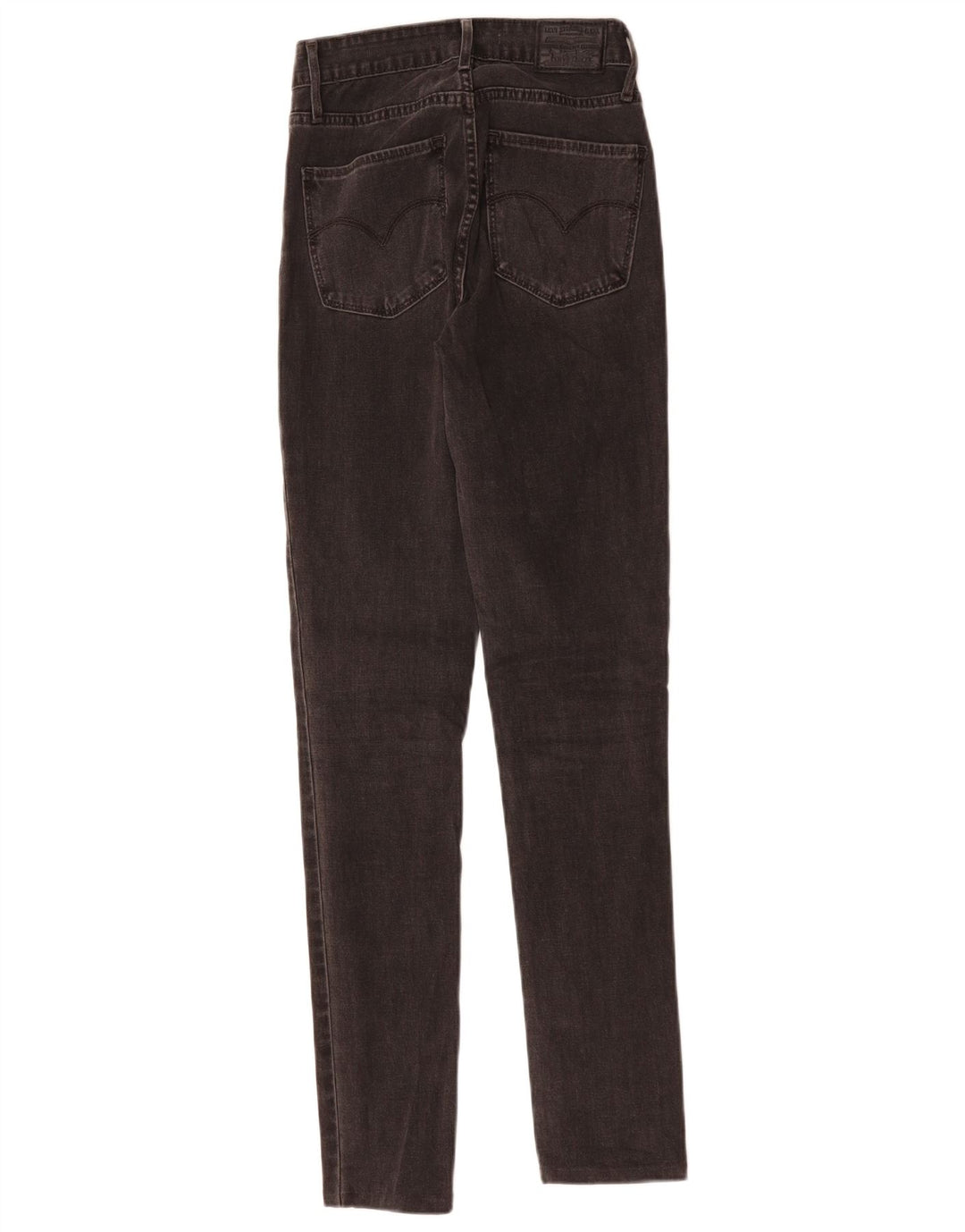 LEVI'S Jean skinny taille haute 721 femme W26 L30 gris coton