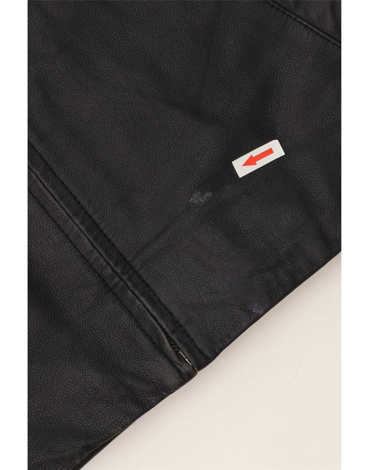 Veste en cuir Gap Garçon 13-14 ans Noir
