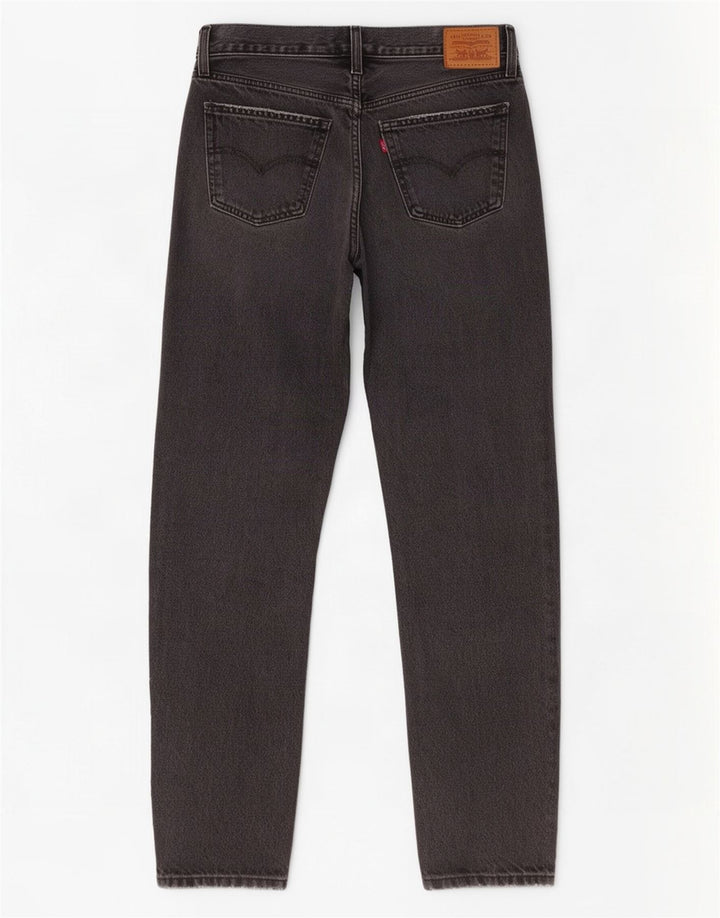 Levi's Jean Middy Straight Femme W29 L31 Gris Coton