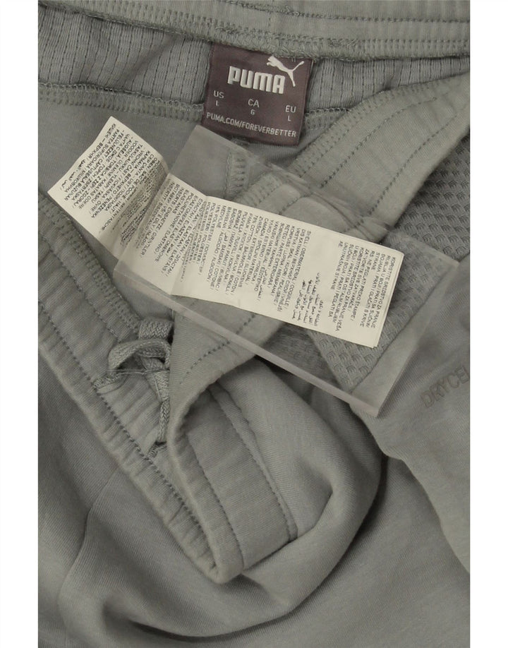 PUMA Pantalon de Survêtement Manchester City Homme Gris Large Coton