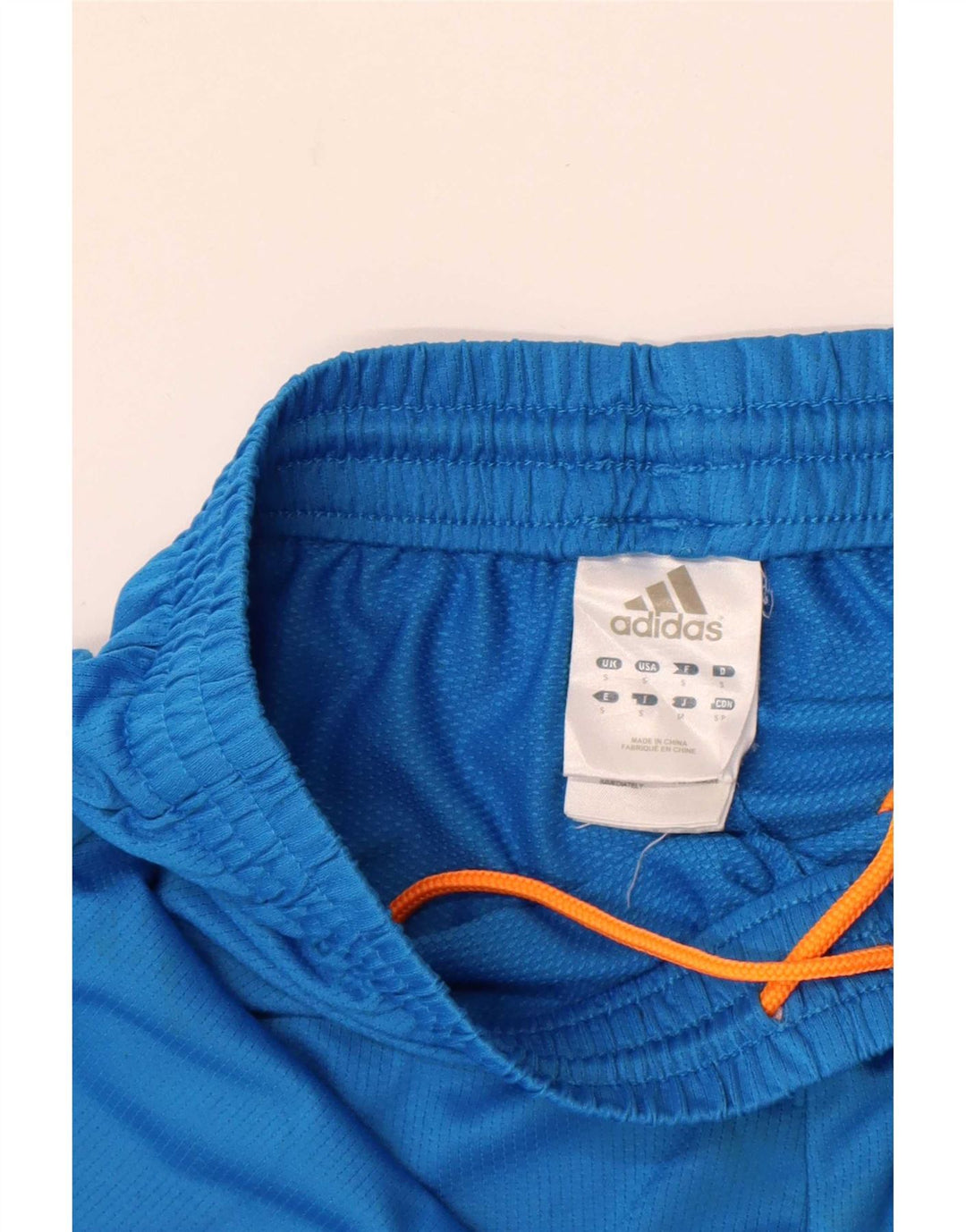 Adidas Short de sport graphique pour homme Petit bleu Polyester