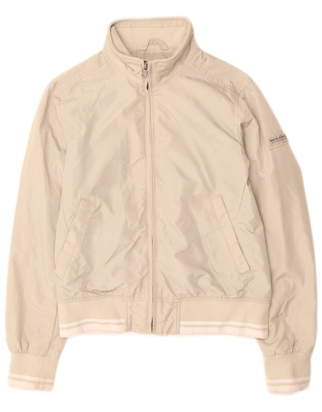 WOOLRICH Blouson Bomber Garçon 11-12 ans Nylon Beige