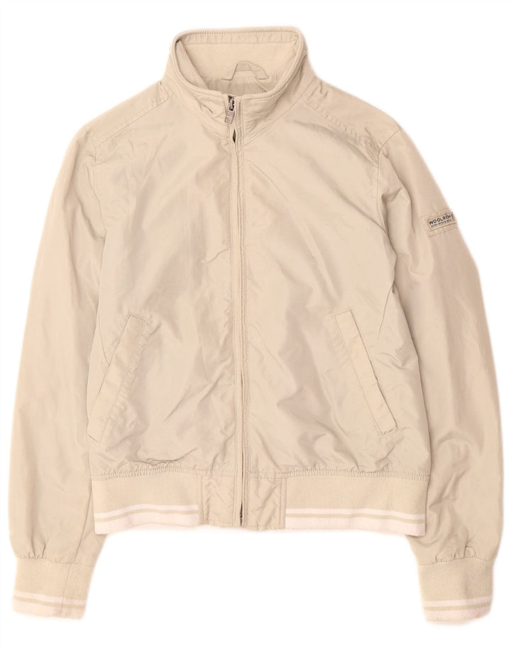 WOOLRICH Blouson Bomber Garçon 11-12 ans Nylon Beige