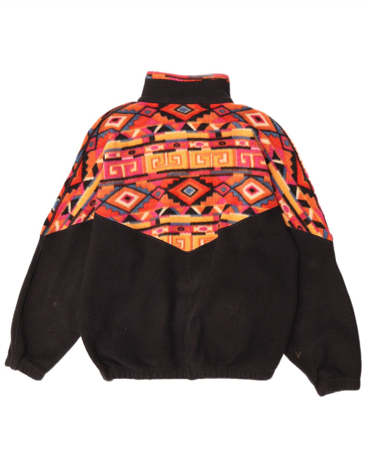 Endurance Pull polaire à col zippé pour homme, grand color block multicolore