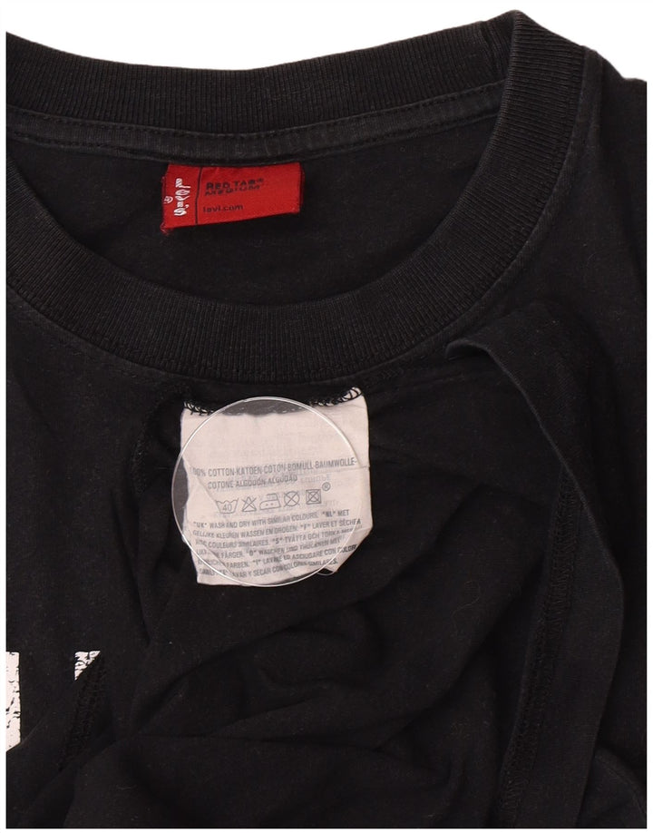 Levi's Tee-Shirt Graphic Homme Noir Moyen Coton