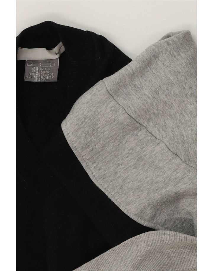Nike Sweat-shirt graphique pour femme UK 14 Noir moyen Colourblock
