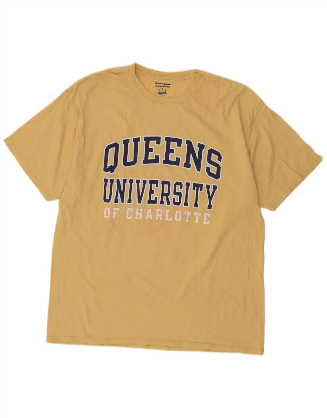 Champion T-Shirt Graphique Homme XL Jaune