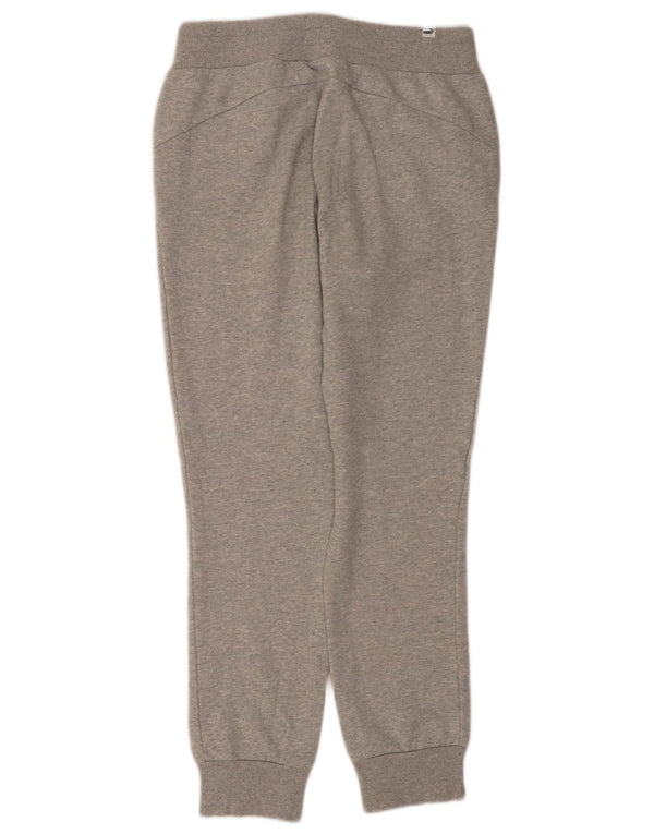 Puma Pantalon de survêtement pour femme Joggers UK 12 Gris moyen Coton