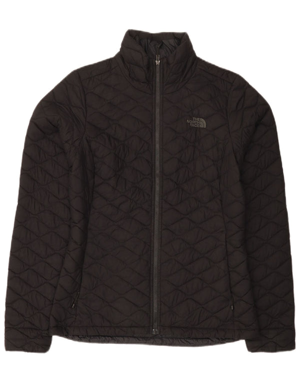 The North Face Veste matelassée pour femme UK 10 Petit nylon noir
