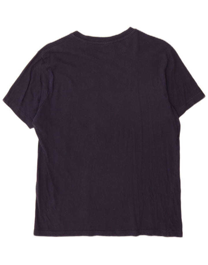 Champion T-Shirt Graphique Homme Bleu Marine Moyen