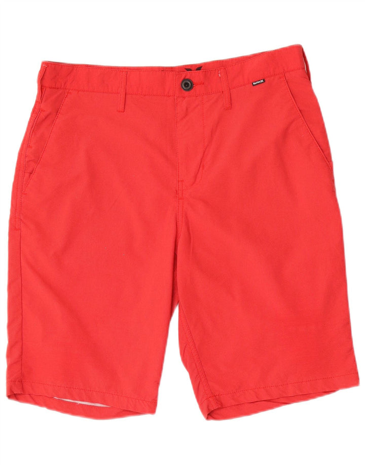 Hurley Short Chino Dri Fit W30 Homme Rouge Moyen Nylon