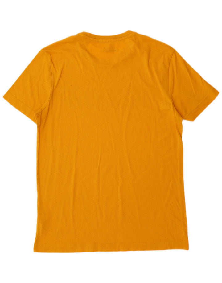 Lotto T-Shirt Graphique Homme Jaune Moyen Coton
