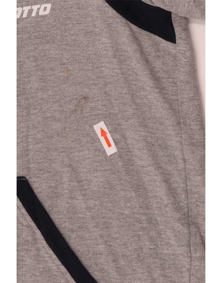 Lotto Veste de Survêtement Homme Petit Gris Colorblock Coton