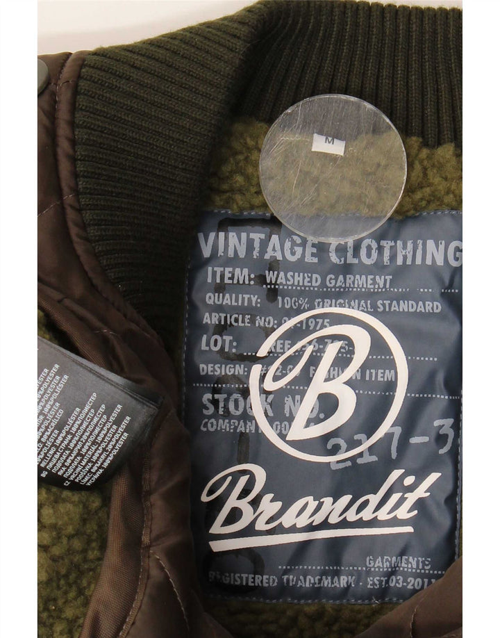 Brandit Veste matelassée pour homme UK 38 Kaki moyen Polyester