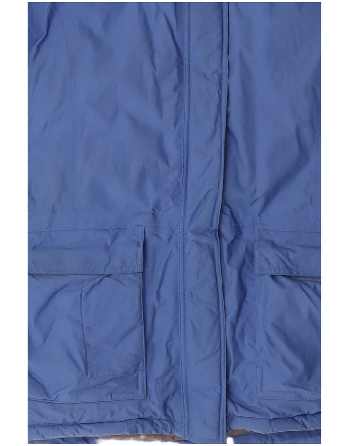 The North Face Veste coupe-vent surdimensionnée pour femme UK 18 XL Bleu Hiver