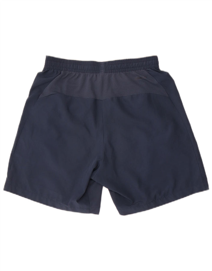 Adidas Short de sport Aeroready pour homme, petit, bleu marine, polyester