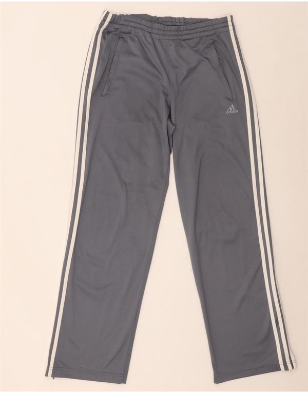 Adidas Pantalon de survêtement pour homme Petit gris Polyester