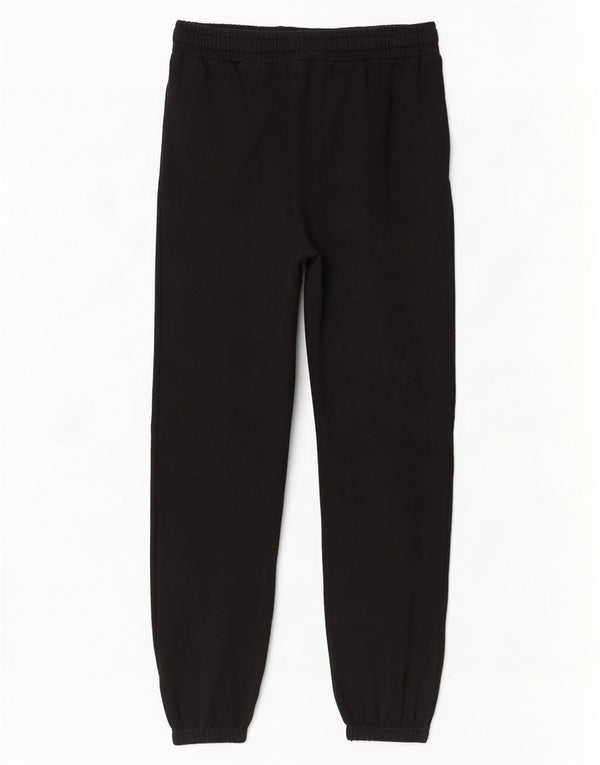 Lotto Pantalon de survêtement pour femme UK 8 Small Noir Coton