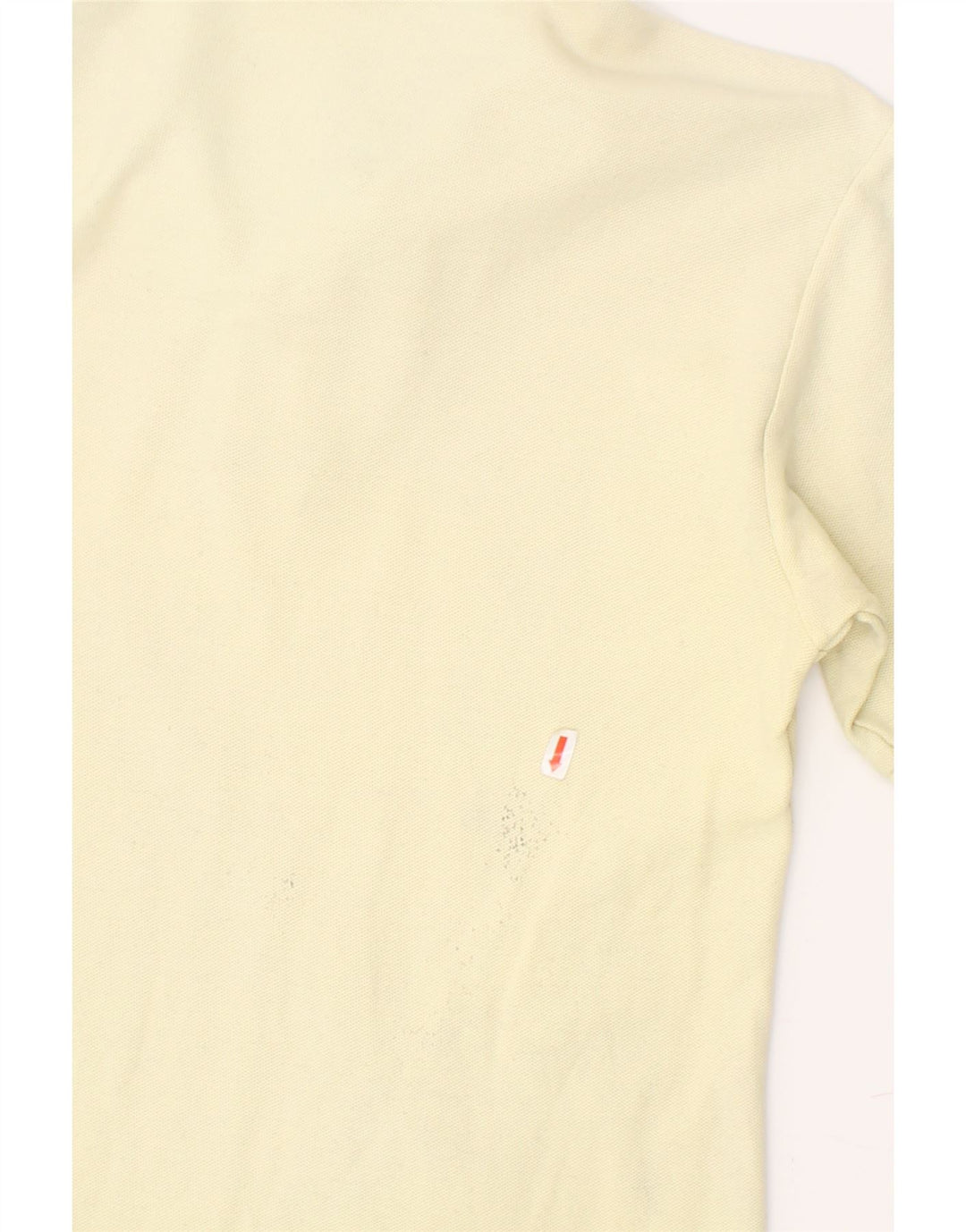 FILA Mens Polo Shirt 2XS Yellow Cotton Vintage Fila and Second-Hand Fila from Messina Hembry 